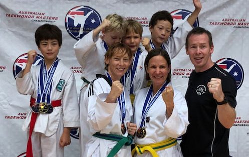 InspireTKD - group podium