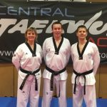 Master Angie, Master Gordon Storie and Grandmaster Bailey (Scotland 2016)