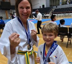 InspireTKD Ben and Mum